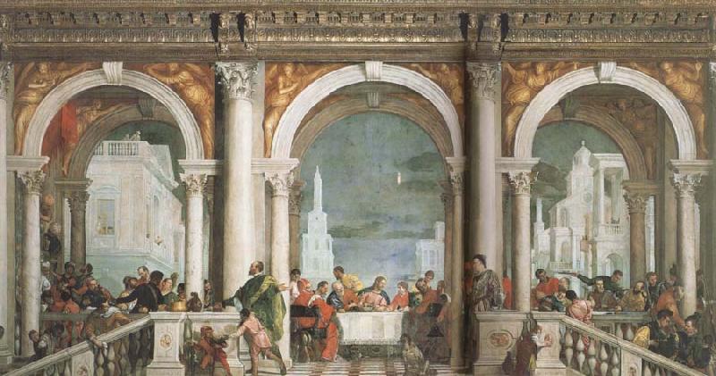 Paolo  Veronese Supper in the House of Leiv France oil painting art